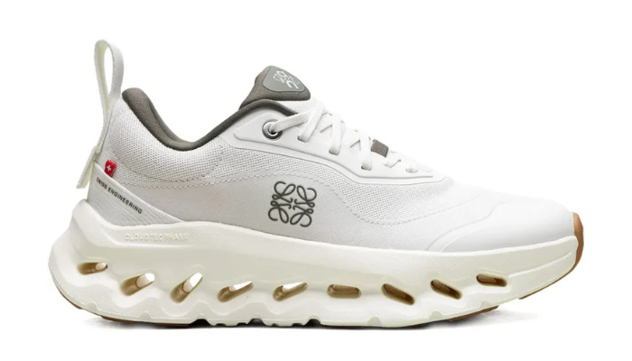 On Running x Loewe Cloudtilt 2 White Khaki" sneakers