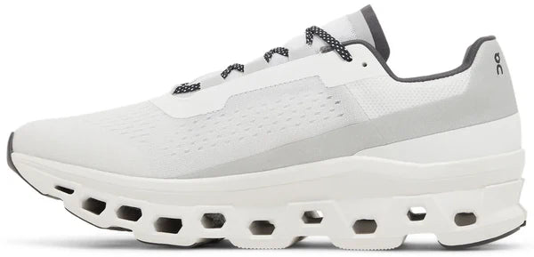 On Running Cloud Monster Undead Sneaker - White/White