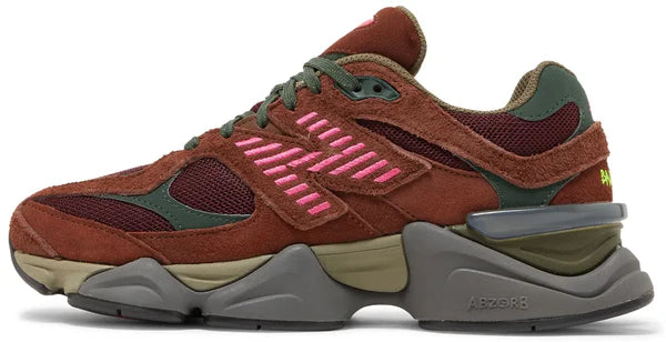 New Balance 9060 Rich Oak Burgundy