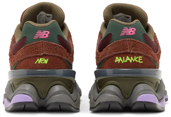New Balance 9060 Rich Oak Burgundy