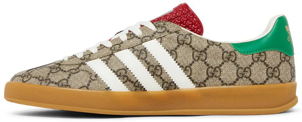 Adidas x Gucci  Gazelle Beige GG monogram