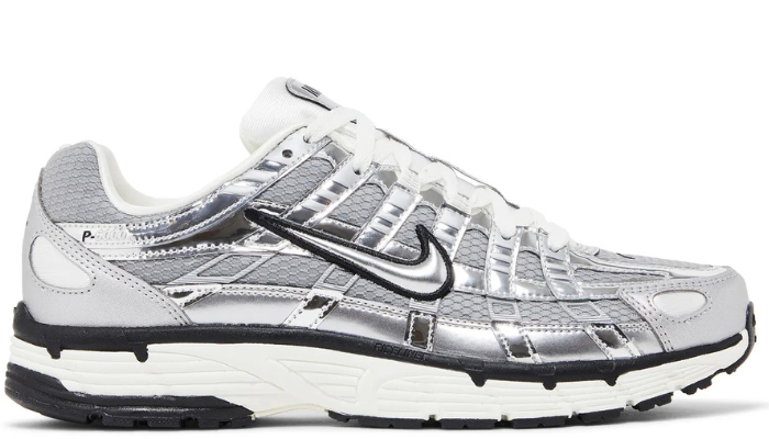 NIKE P-6000 METALLIC SILVER