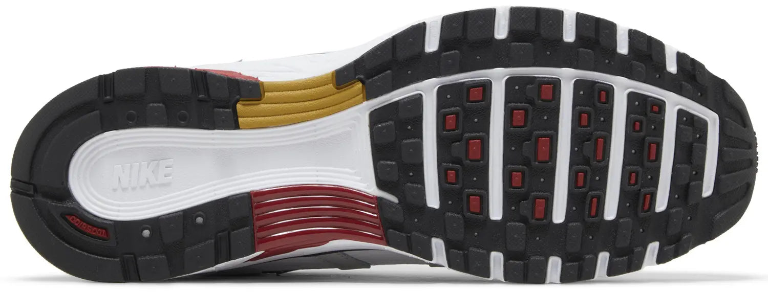 NIKE P-6000 PLATINUM VARSITY RED