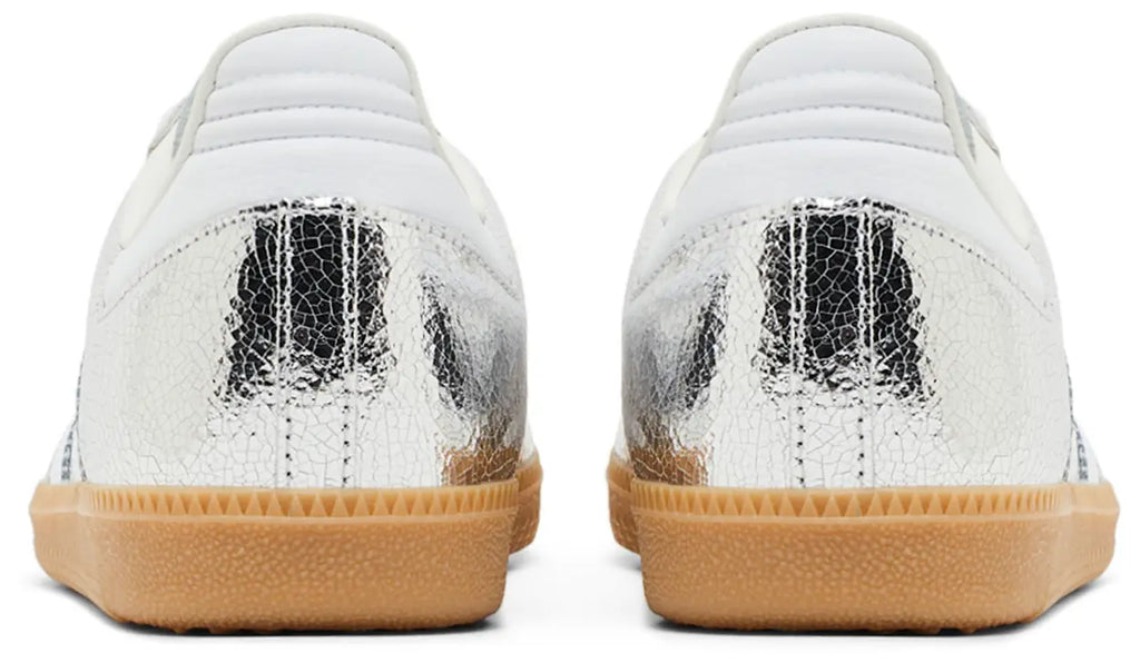Samba OG "Silver Metallic Cracked Leather"