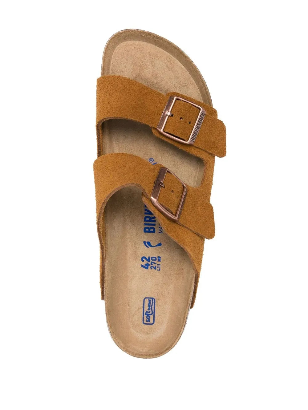 Birkenstock Arizona SFB calf-suede sandals