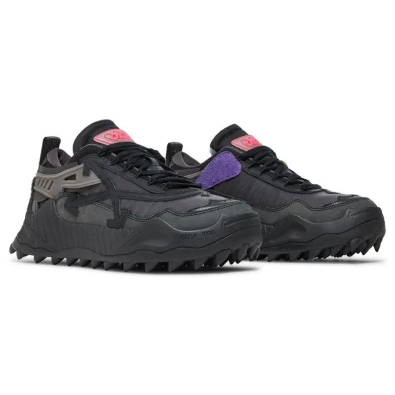 OFF-WHITE Odsy-1000 Black Grey Fuchsia