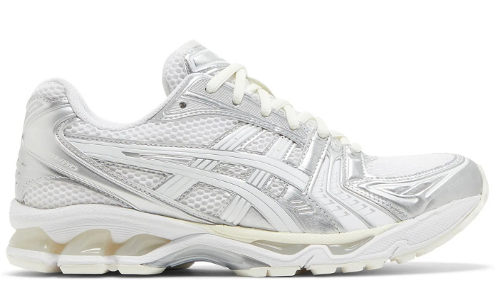x JJJJound Gel-Kayano 14 "Silver/White" sneakers