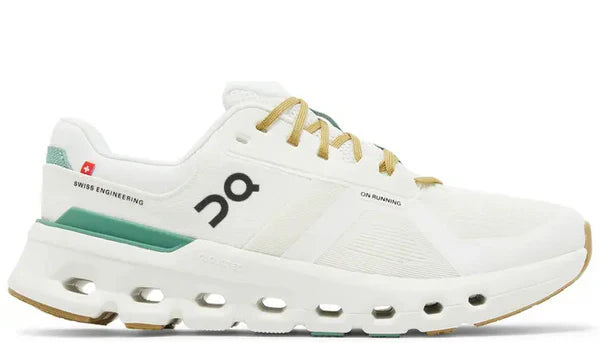On Cloudrunner 2 White green