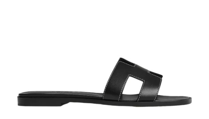 Hermes Oran Sandal Nior Box Calfskin Leather