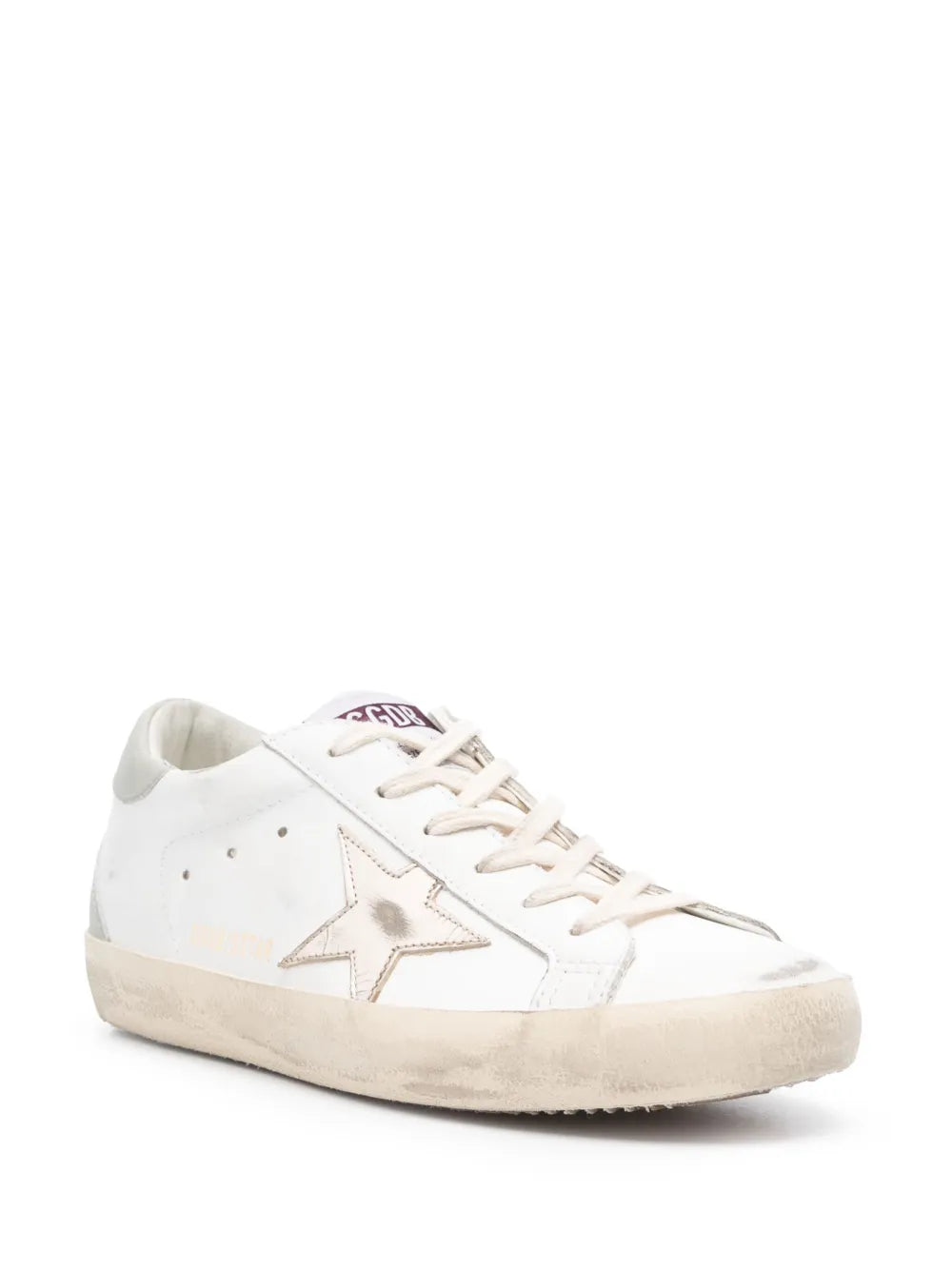 Golden Goose White Super-Star Classic Sneakers