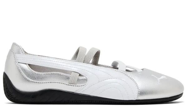 PUMA Speedcat "Silver" ballet flats