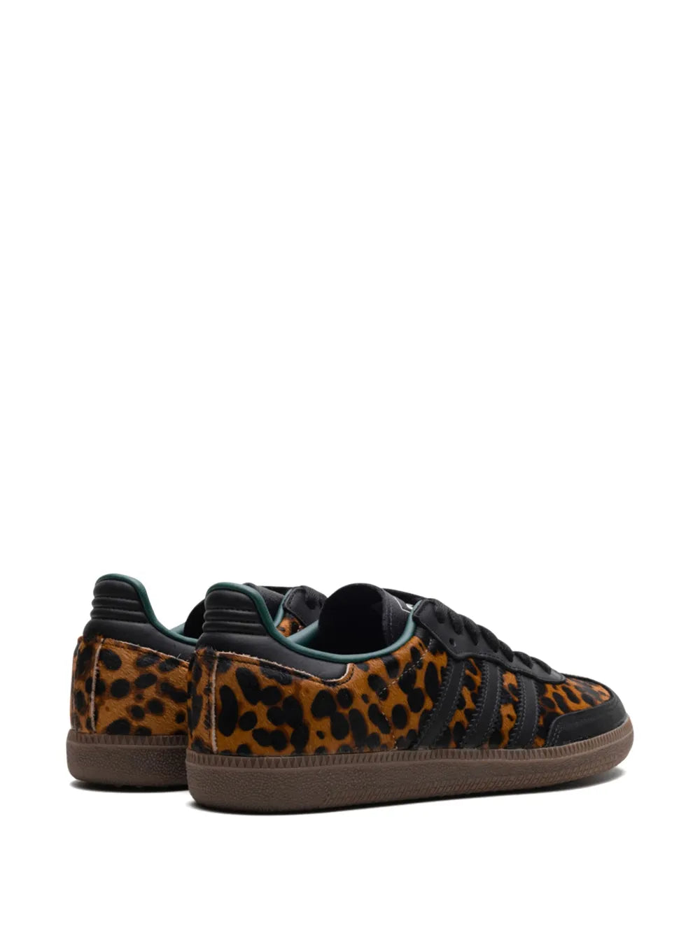 Adidas Samba OG Black Green Leopard