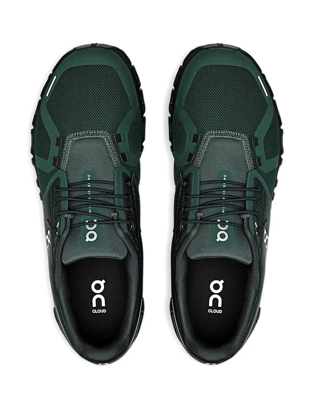 On Running Cloud 6 "Dark Green" sneakers