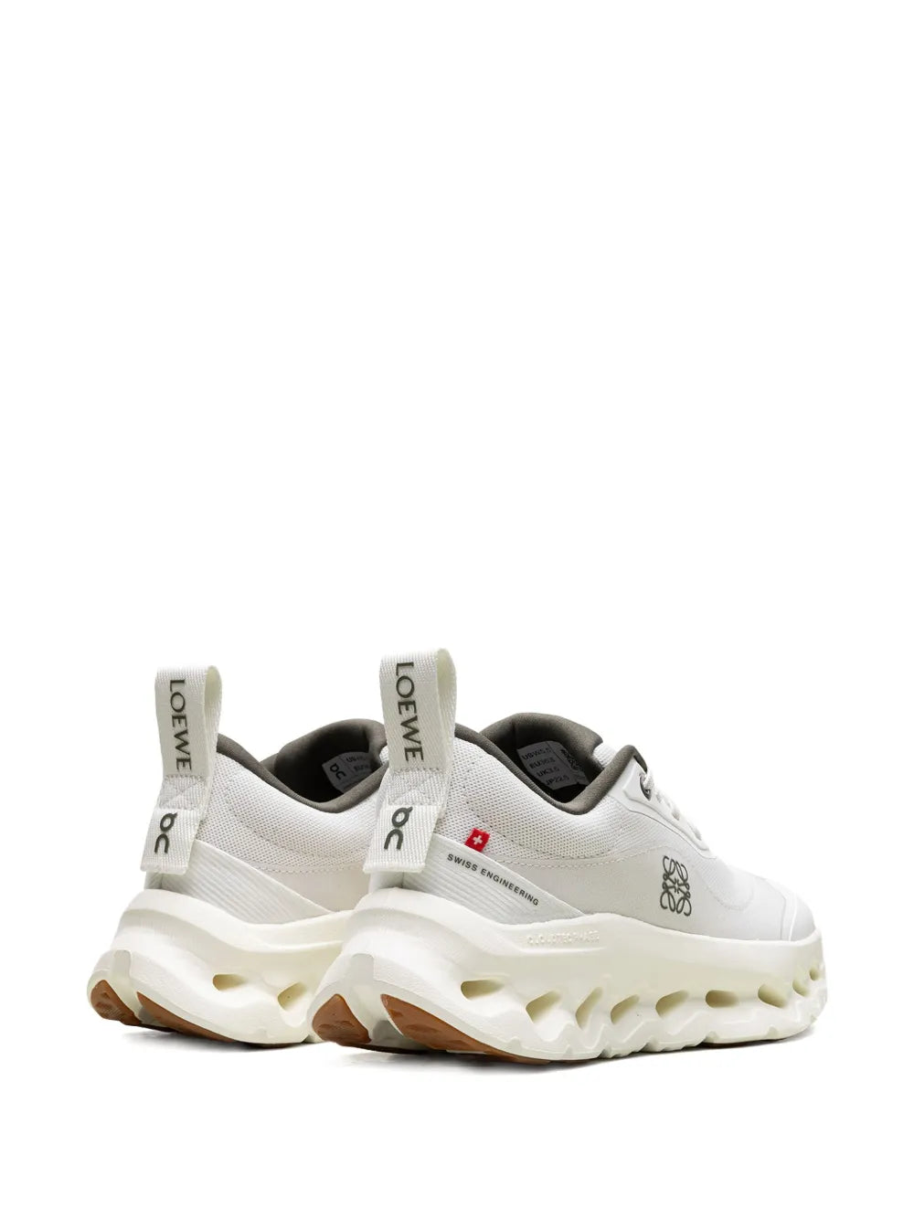 On Running x Loewe Cloudtilt 2 White Khaki" sneakers