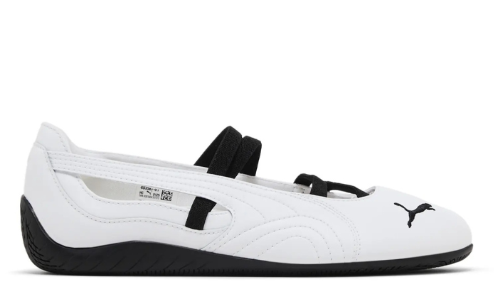 PUMA Speedcat "White" ballet flats