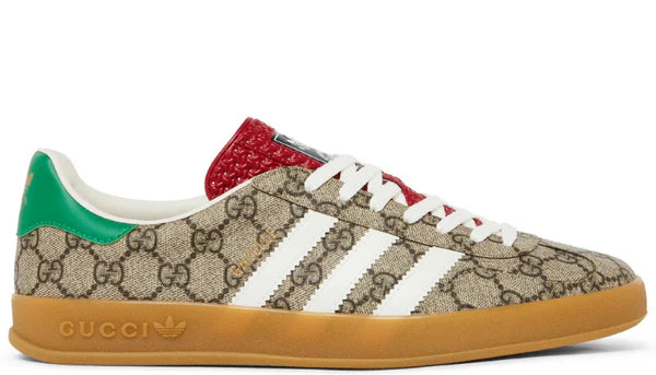 Adidas x Gucci  Gazelle Beige GG monogram