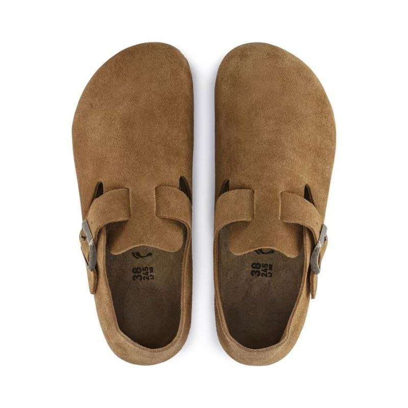 Birkenstock London suede loafers