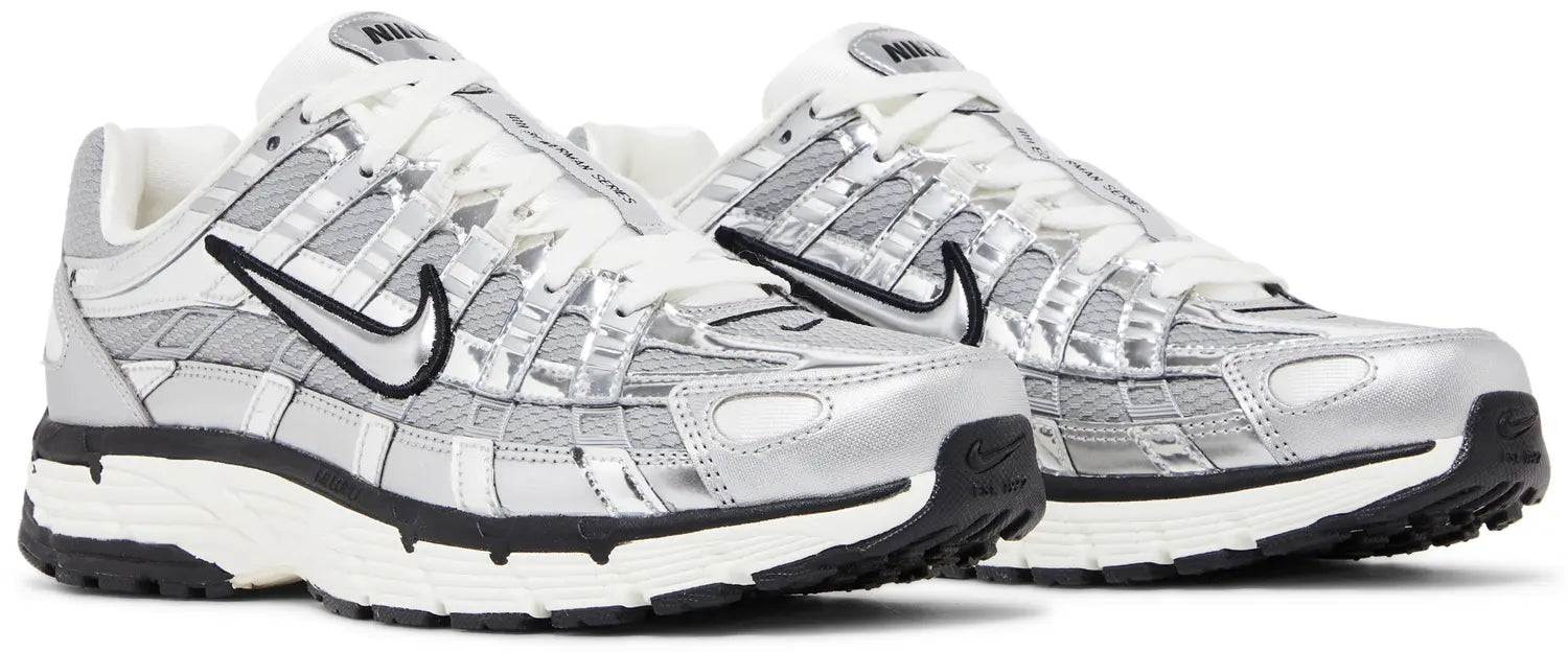 NIKE P-6000 METALLIC SILVER
