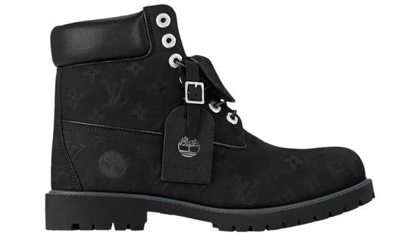 Louis Vuitton Timberland 6" Ankle Boot Black Monogram