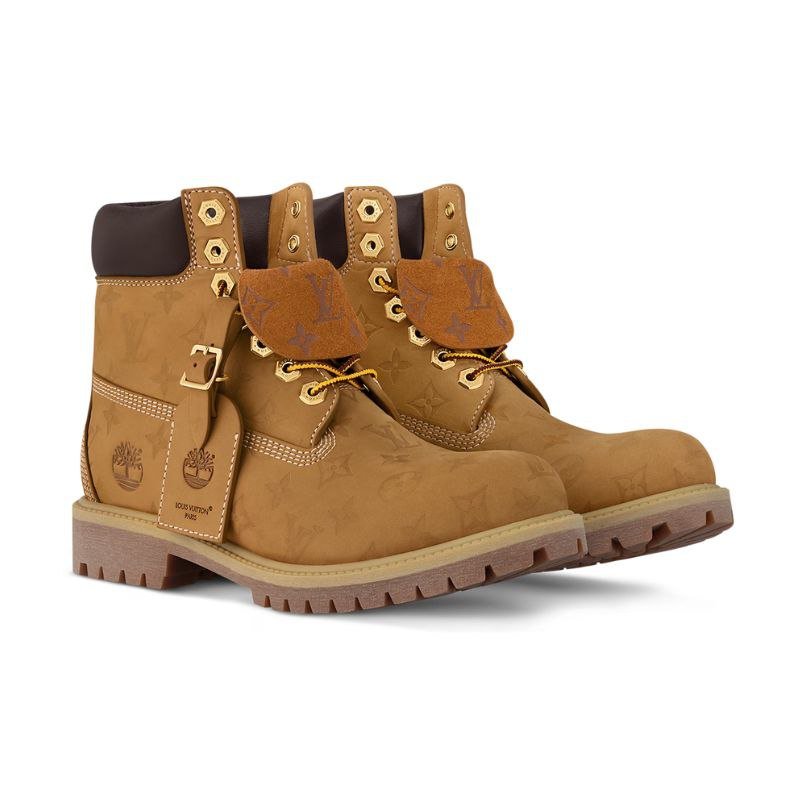 Louis Vuitton Timberland 6" Ankle Boot Wheat Monogram