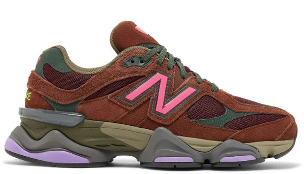 New Balance 9060 Rich Oak Burgundy