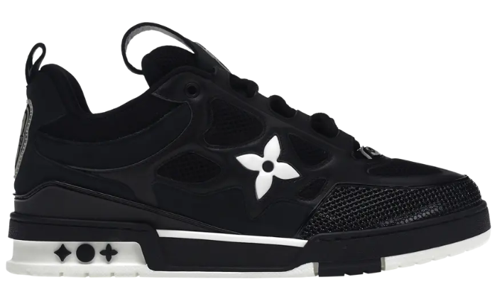 Louis Vuitton LV Skate Sneaker Black White
