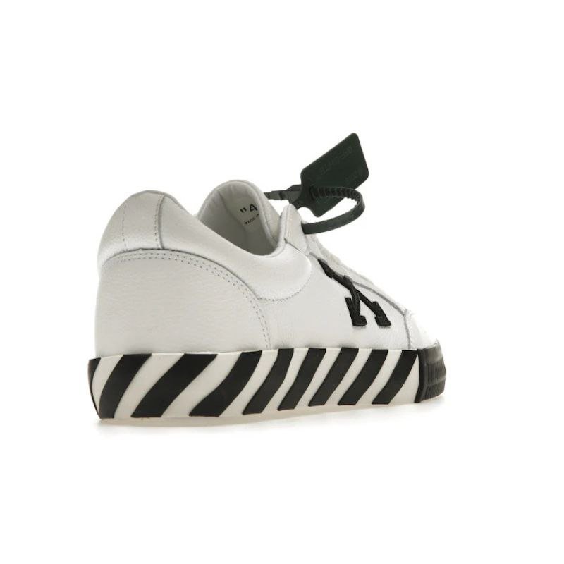 OFF-WHITE Vulc Low Leather White Black SS22