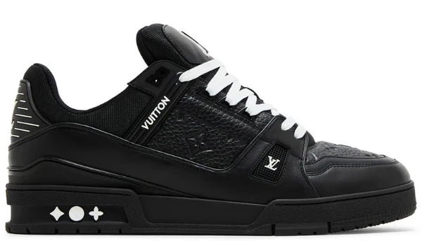 Louis Vuitton Trainer Black Embossed Monogram