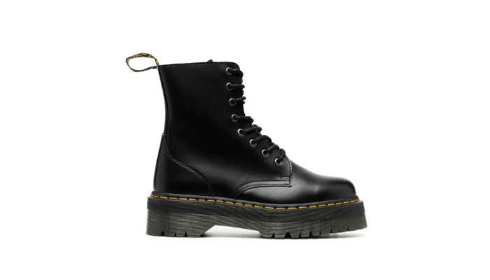 Dr. Martens chunky lace-up leather boots