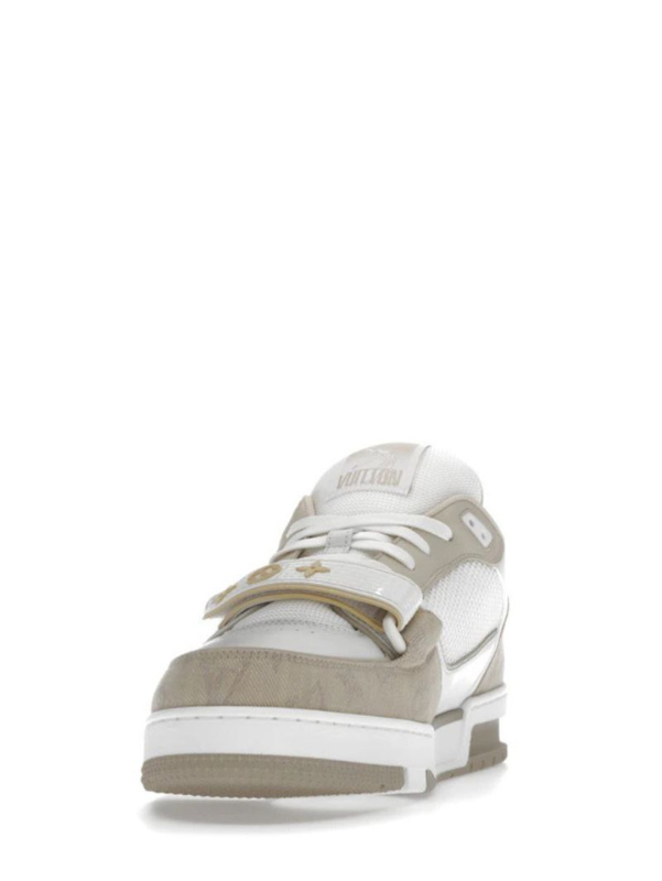 Louis Vuitton Trainer Beige White