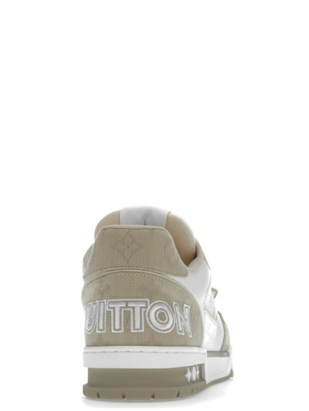Louis Vuitton Trainer Beige White