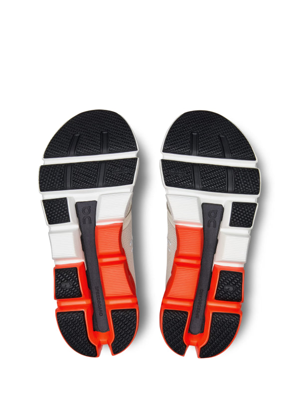On cloud x3 White orange