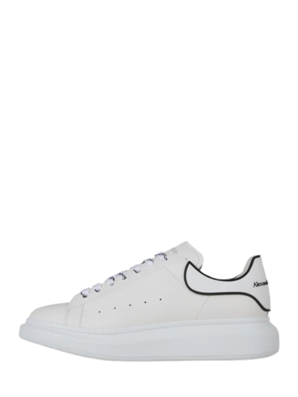 ALEXANDER MCQUEEN OVERSIZED WHITE BLACK TRIM