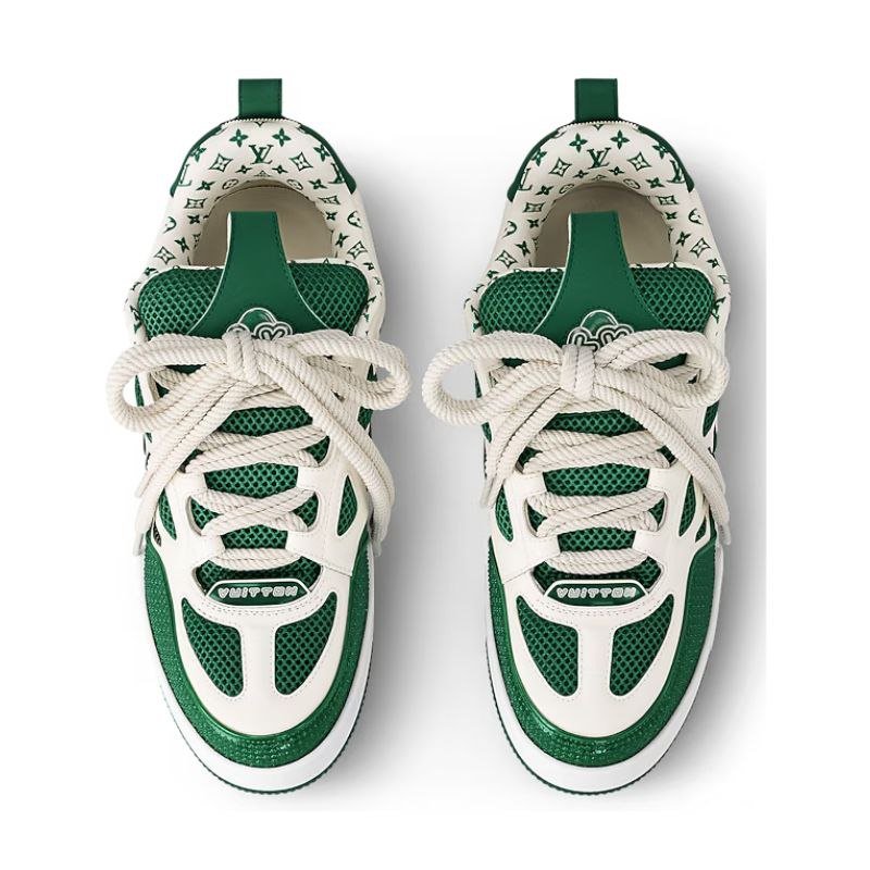 Louis Vuitton LV Skate Sneaker Green White