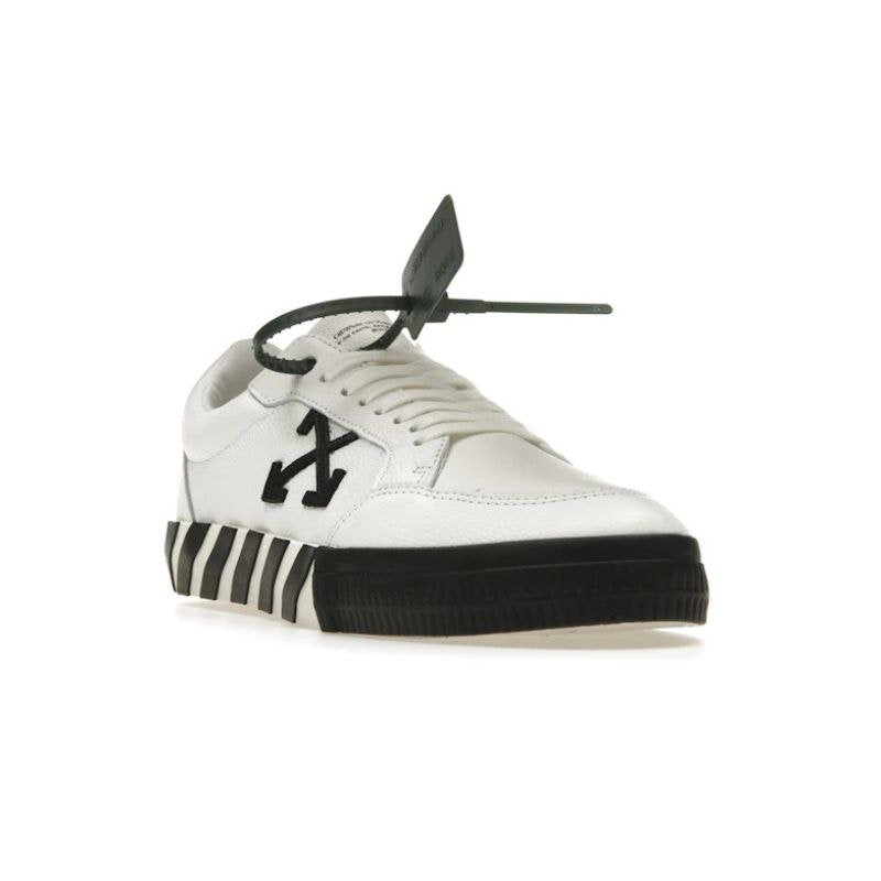 OFF-WHITE Vulc Low Leather White Black SS22