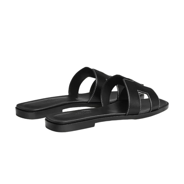 Hermes Oran Sandal Nior Box Calfskin Leather