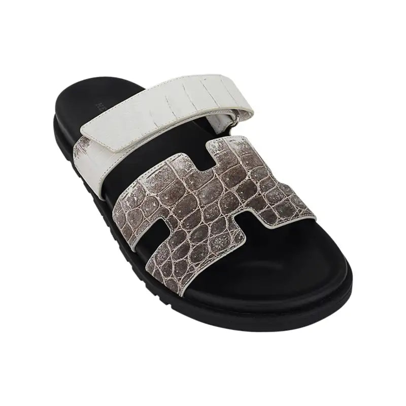 Hermes Chypre Himalaya Crocodile Limited Edition Men’s Sandal